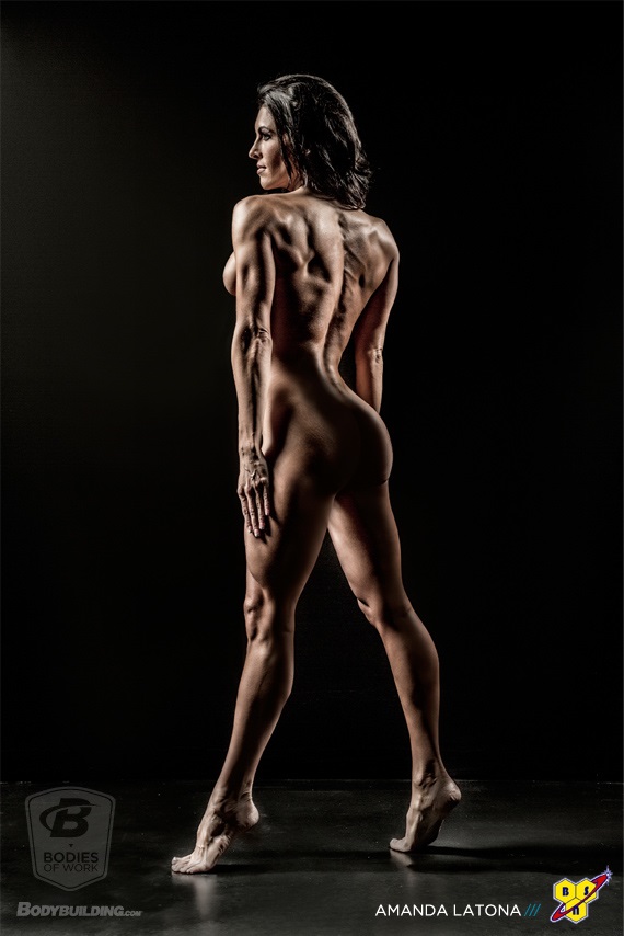 You have to admit this dynamic photo of Amanda Latona steals your breath away.