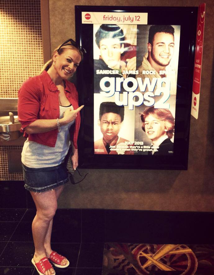 Kris Murrell appeared in the movie "Grown Ups 2." Yeah, I didn't see it either.