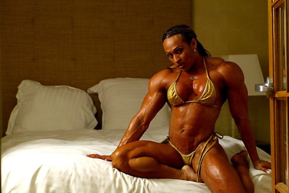 Betty Viana wants you to come to bed.