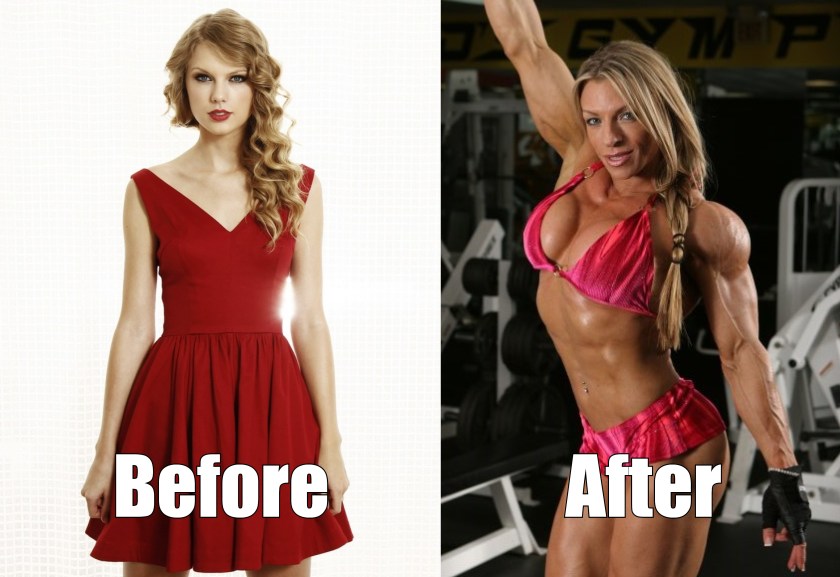 If such a button existed where you could transform Taylor Swift into Debi Laszewski instantaneously, I would do it before you could finish your sentence.