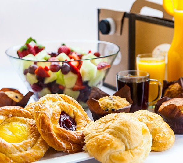 Breakfast of champions.