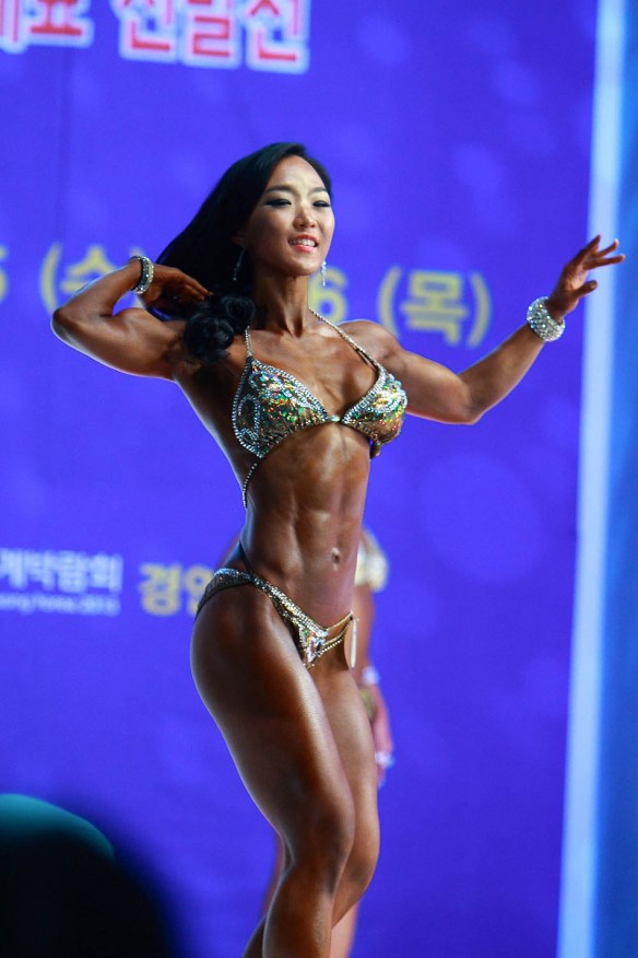 Lee Jin Won in top competitive shape.
