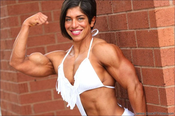 Look at the biceps of Gillian Ward!