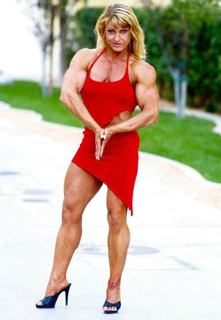 Devil in a Red Dress, that is Emery Miller.